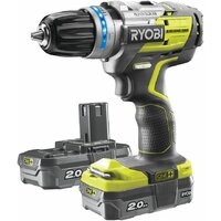 Ударная дрель-шуруповерт Ryobi R18PDBL-220S 5133003436 (с 2-мя АКБ, сумка) - Превью изображения №2 — Интернет-магазин ПроЗаказ