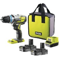 Ryobi R18PDBL-220S 5133003436 (с 2-мя АКБ, сумка)
