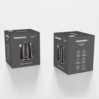 Электрический чайник Redmond (Редмонд) KM240 (черный/бронза) - Превью изображения №2 — Интернет-магазин ПроЗаказ