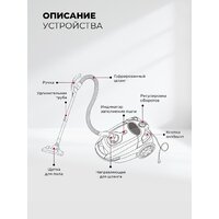 Пылесос LEX LXVCB 7031 - Превью изображения №8 — Интернет-магазин ПроЗаказ
