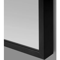 Зеркало Алмаз-Люкс МА4-18060 black 180х60 см (в алюминиевой раме/черный) - Превью изображения №3 — Интернет-магазин ПроЗаказ