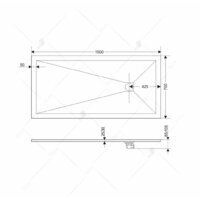 Душевой поддон RGW ST-0157W 16152715-01 70x150 - Превью изображения №3 — Интернет-магазин ПроЗаказ
