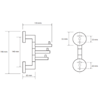 Крючок для ванны Bemeta Omega 104206072 - Превью изображения №2 — Интернет-магазин ПроЗаказ