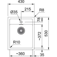 Кухонная мойка Franke Sirius SID 610-36 114.0496.101 (белый) - Превью изображения №2 — Интернет-магазин ПроЗаказ