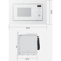 Микроволновая печь Tuvio MB20GES8W11 - Превью изображения №11 — Интернет-магазин ПроЗаказ