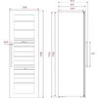 Винный шкаф TEKA Sommelier RVI 30097 GBK 113600012 - Превью изображения №12 — Интернет-магазин ПроЗаказ
