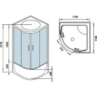 Душевая кабина WeltWasser WW500 Emmer 11055 - Превью изображения №14 — Интернет-магазин ПроЗаказ