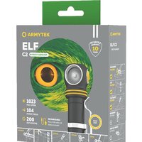 Фонарь Armytek Elf C2 Micro USB (теплый) - Превью изображения №4 — Интернет-магазин ПроЗаказ