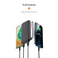 Внешний аккумулятор Usams US-CD150 PB56 10000mAh (черный) - Превью изображения №12 — Интернет-магазин ПроЗаказ