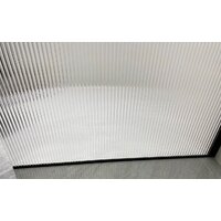 Душевая стенка Adema Риббер 120 Walk-In (черный) - Превью изображения №2 — Интернет-магазин ПроЗаказ