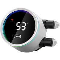 Система жидкостного охлаждения для процессора PCCooler DA360 Pro ARGB Digital (белый) - Превью изображения №4 — Интернет-магазин ПроЗаказ