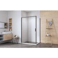 Душевой уголок Aquanet Pleasure Evo 100 AE65-100x80-BT (черный анодированный) - Превью изображения №3 — Интернет-магазин ПроЗаказ