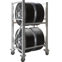 Практик MS Pro 1350/781x606 передвижной для хранения 4 шин