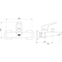 Смеситель RedBlu Origin Bit 771000300 - Превью изображения №3 — Интернет-магазин ПроЗаказ