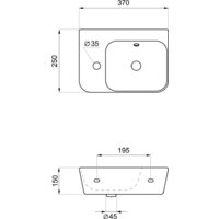 Умывальник Lavinia Boho Bathroom Sink Slim 33311063 - Превью изображения №6 — Интернет-магазин ПроЗаказ