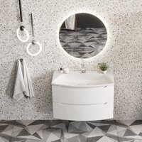 Умывальник Belux Ганновер Г-900 (18, белый матовый/Solid Surface) - Превью изображения №2 — Интернет-магазин ПроЗаказ