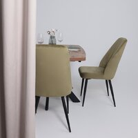 Стул Мамадома Leonard M (d12 Olive Lux/черный) - Превью изображения №3 — Интернет-магазин ПроЗаказ