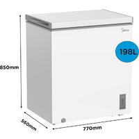 Морозильный ларь Midea MDRC284FZE01 - Превью изображения №4 — Интернет-магазин ПроЗаказ