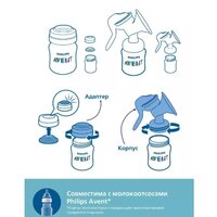 Набор бутылочек для кормления Philips Avent Anti-colic SCY103/02 (260 мл, 2 шт) - Превью изображения №2 — Интернет-магазин ПроЗаказ
