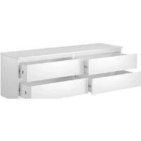 Тумба Mio Tesoro Мальта 4 ящика 160x54 2.05.02.030.1 (белый) - Превью изображения №3 — Интернет-магазин ПроЗаказ