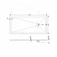 Душевой поддон RGW ST-0139G 16152913-02 90x130 - Превью изображения №4 — Интернет-магазин ПроЗаказ