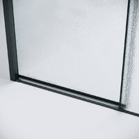 Душевая дверь Grossman Style 130x195 100.K33.05.130.21.02 (черный матовый/стекло шиншилла) - Превью изображения №7 — Интернет-магазин ПроЗаказ