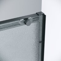 Душевая дверь Grossman Style 130x195 100.K33.05.130.21.02 (черный матовый/стекло шиншилла) - Превью изображения №6 — Интернет-магазин ПроЗаказ