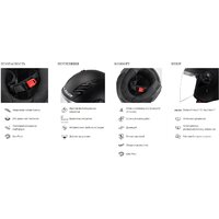 Мотошлем LS2 OF616 Airflow 2 Solid (XS, черный матовый) - Превью изображения №18 — Интернет-магазин ПроЗаказ