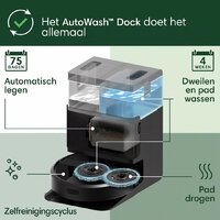 Робот-пылесос iRobot Roomba Plus 405 Combo Robot + AutoWash Dock (черный) - Превью изображения №5 — Интернет-магазин ПроЗаказ
