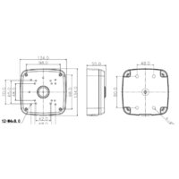 Крепление для камер видеонаблюдения Dahua DH-PFA121 - Превью изображения №6 — Интернет-магазин ПроЗаказ