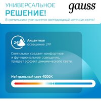 Трековый светильник Gauss TR074 - Превью изображения №9 — Интернет-магазин ПроЗаказ