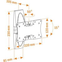 Кронштейн для телевизора Holder LCDS-5062 - Превью изображения №2 — Интернет-магазин ПроЗаказ
