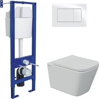 Berges Wasserhaus Floe S Rimless + АТОМ 410 АТ-043368 (с сиденьем)