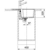 Кухонная мойка Franke Urban UBG 611-62 114.0687.263 (оникс) - Превью изображения №3 — Интернет-магазин ПроЗаказ