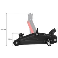 Подкатной домкрат Startul Auto ST8014-04 2т (кейс) - Превью изображения №2 — Интернет-магазин ПроЗаказ