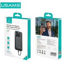 Внешний аккумулятор Usams CD227 5000mAh (темно-серый) - Превью изображения №4 — Интернет-магазин ПроЗаказ