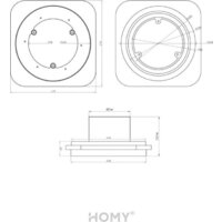 Вентиляционная решетка HOMY AIR Lite круглый AL100BT d150 (черная) - Превью изображения №10 — Интернет-магазин ПроЗаказ