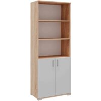 Памир ПКС-8 185.2x38.4x71.8 (дуб сонома/белый глянец)