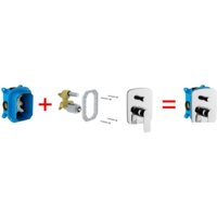 Скрытый механизм Ravak R-box RB 070.50 [X070052] - Превью изображения №6 — Интернет-магазин ПроЗаказ