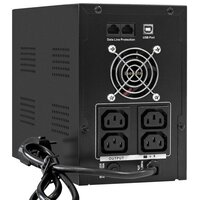 Источник бесперебойного питания ExeGate SpecialPro UNB-2200.LED.AVR.4C13.RJ.USB EX292612RUS - Превью изображения №2 — Интернет-магазин ПроЗаказ