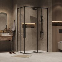 Душевой уголок Grossman Galaxy 90x80x195 300.K33.01.9080.42.00 (графит сатин/прозрачное стекло) - Превью изображения №7 — Интернет-магазин ПроЗаказ