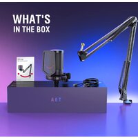 Проводной микрофон FIFINE A6T (черный) - Превью изображения №6 — Интернет-магазин ПроЗаказ