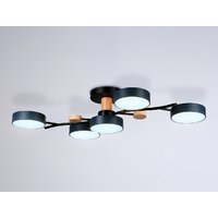 Припотолочная люстра Ambrella light FL4835/5 BK - Превью изображения №4 — Интернет-магазин ПроЗаказ