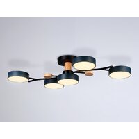 Припотолочная люстра Ambrella light FL4835/5 BK - Превью изображения №3 — Интернет-магазин ПроЗаказ