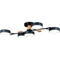 Припотолочная люстра Ambrella light FL4835/5 BK - Превью изображения №2 — Интернет-магазин ПроЗаказ