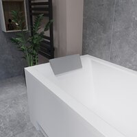 Ванна Lauter Amelia 150 21204050 (с ножками, серым подголовн., белым лиц. и торц.экраном) - Превью изображения №13 — Интернет-магазин ПроЗаказ