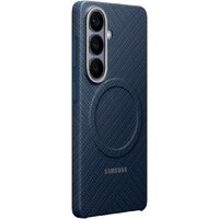 Чехол для телефона Samsung Carbon Magnet Case для Samsung Galaxy S26 (темно-синий) - Превью изображения №4 — Интернет-магазин ПроЗаказ
