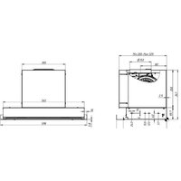 Кухонная вытяжка Elikor Sense 60П-1000 241266 (хром) - Превью изображения №2 — Интернет-магазин ПроЗаказ