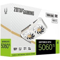 Видеокарта ZOTAC Gaming GeForce RTX 5060 Ti 16GB Twin Edge OC White Edition ZT-B50620Q-10M - Превью изображения №6 — Интернет-магазин ПроЗаказ