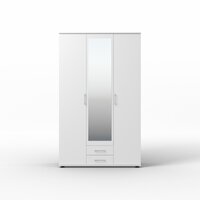 Шкаф распашной MyStar Идрис ИЗ-005.01 (белый) - Превью изображения №3 — Интернет-магазин ПроЗаказ